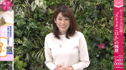 【画像・GIF】NHK「あさイチ」中川安奈アナのデカパイに毎度興奮させられてしまう件！の画像