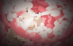 「う‥うあぁぁぁーーー!!」子宮口を貫通して赤ちゃん部屋をザーメン漬けにされる巨乳美女！の画像
