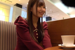 【エロシロウト動画】アイドル的ルックスとお洒落ワンピ姿のシロウト美女とスケートデートした後ハメ撮り!続きの後半でルーズJ系制服コスに着替えてもう一回戦!の画像