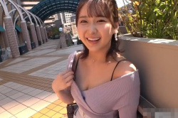 【エロシロウト動画】オフショルニット谷間見せびらかし推定Ｇカップ美巨乳オトナ女子ハメ撮り！車内でおもちゃ自慰オナからのホテル！最後顔射＆胸射！ムチムチ◎の画像