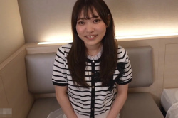 【丸見えエロシロウト動画】ロング栗毛髪インドアそうな私服フツー女子ハメ撮り！えち✕２黒透け衣装に着替えさせ前戯開始！続き後半最後やっぱり正常位生中出し！の画像