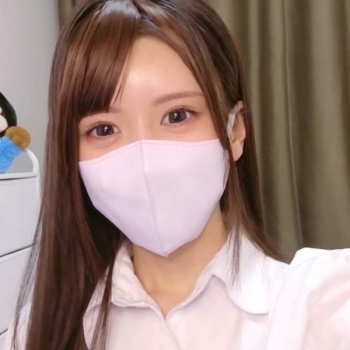 【丸見えエロライブチャット】黒茶色ロングストレート髪スタイル抜群なＳＳＳ級裸マスク女子降臨エロチャット！１本指入れからの続き後半黒電マ！高精細◎横画面◎の画像