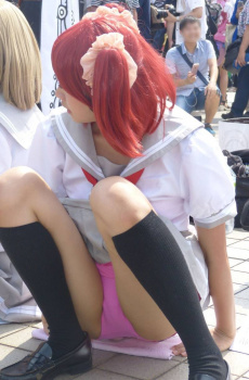 制服JKキャラのエッチなコスプレ画像&動画集の画像