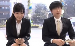 【MM号新入社員】入社式を終えたばかりの男女がMM号のミッションで同僚以上の関係になっちゃう？女の子の方がめちゃ可愛いから観て欲しい♡の画像
