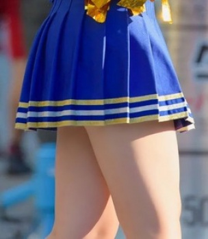 7月最初のチアガールスペシャル 健康的なふとももとアンスコで晴れやかにな~れ~の画像