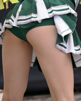 明るいエロはチアガールにおまかせ!!はっちゃけすぎのアンスコ・ふともも画像集の画像