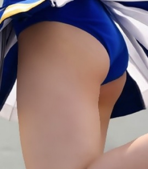 【チアガール画像】エロ度1000%のアンスコに目が釘付け!!の画像