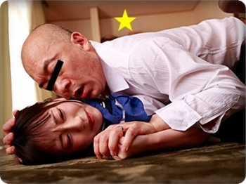 【近●●姦】『お義父さん、今日もエッチする?』大嫌いな義父に犯され続けた美少女JKの記録!! 七沢みあの画像