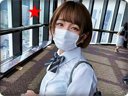 【動画・無修正】（個人撮影）アイドル級メチャカワ美少女JKが教師とホテルで剛毛マムコに禁断の中出しハメ撮り映像！の画像