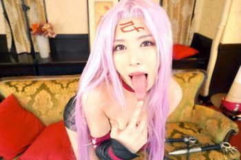 【3DVR】あなたの写真が一番好き♡フォロワー万超えの超人気レイヤーは長身モデル体型でJカップ！カメコの貴方とヤリまくりの画像