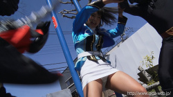 特撮戦隊ヒロインのパンチラアクションシーン画像集！の画像