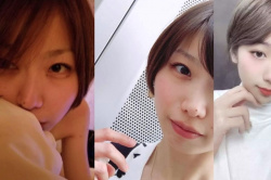 【無修正エムオクンエロ動画】縦画面！ショートカットボブ髪ＳＳＳ級美人お姉さんのプライベートおせっせが何故か大流出！獣のようにピストンする！即削除注意⚠️の画像