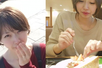 【無修正エムオクンエロ動画】茶髪ショートカット丸顔素人お姉さんのプライベート写真とプライベートＳＥＸ動画が大流出！続き後半最後まで見逃すな！一部画質注意の画像