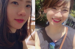 【無修正エムオクンエロ動画】薄化粧でも綺麗なＳＳＳ級素人お姉さんがアソコＭ字接写自撮りオナ流出！指入れ２本から３本に！続き後半完結編！パイパン◎横画面◎の画像