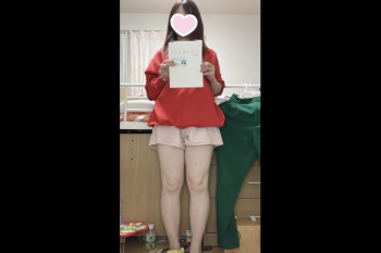 【無修正エムオクンエロ動画】普通のどこにでもいる素人ＪＤが多額の借金により恥ずかしい姿を自撮り提出！それが何故か大々的に流出！続き後半まで必見！縦画面◎の画像