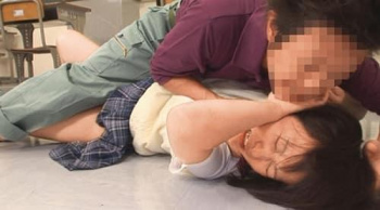 【JKレイプ】泣き叫び助けを求める女子校生や美少女を男達に無理矢理犯され中出し種付けされ強制的に孕ませられる鬼畜映像の画像