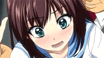 【エロアニメ】うっかり痴漢バスに乗ってしまった清楚JKが中出しレイプでセックス大好き肉便器にｗｗの画像