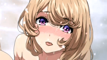 【エロアニメ】お兄さんセックスしませんかぁ？ｗｗヤリマン巨乳のビッチお姉に誘惑されて温泉中出し3Pとかｗｗの画像