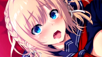 【エロアニメ】媚薬レイプで即落ち！よだれを垂らしてチンポを欲しがる制服JKをご覧くださいｗｗの画像