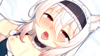 【エロアニメ】マイクロビキニのロリ猫娘をチンポ調教！イカせまくって言いなりにできたンゴｗｗの画像