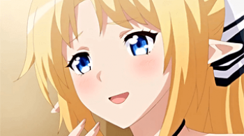 【エロアニメ】ロリ巨乳エルフとトイレでセックスｗｗJKの生徒に手を出した裏山教師がコチラｗｗの画像