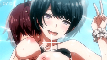 【エロアニメ】弟のメガチンポで完堕ち！彼氏がいるのに弟の肉便器になったJKをご覧くださいｗの画像