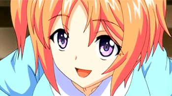 【エロアニメ】お兄ちゃんHしよっ！バイト中に誘惑してくるロリJKと個室セックスする主人公ｗｗの画像