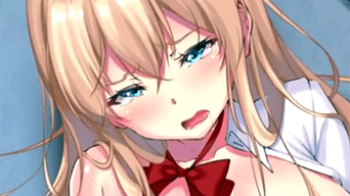 【エロアニメ】嘘…大きすぎ。。。小〇生男子のフル勃起チンポで子宮が濡れてしまう巨乳妻！の画像