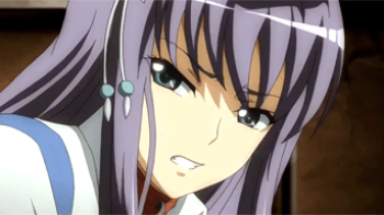 【エロアニメ】この反抗的な顔！妹をイジメたJKたちに正義の鉄槌を下しレイプする主人公！の画像