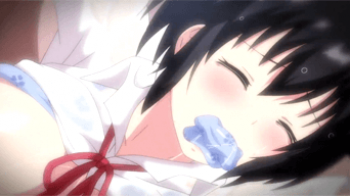 【エロアニメ】ザーメンまみれで放心ｗｗ雨のバス停でリーマンに犯されたJKが悲惨すぎる件！の画像