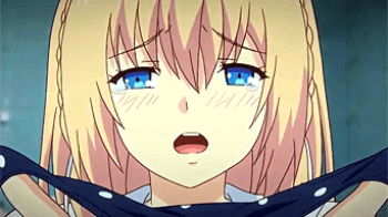 【エロアニメ】媚薬で言いなりになったメスガキを野外調教！警察官も交じって深夜の3P始まりましたｗｗの画像