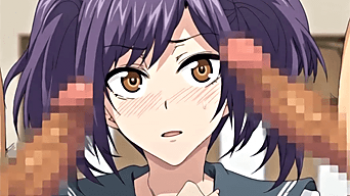 【エロアニメ】ビッチな母親のセフレたちがJKの娘にフル勃起チンポをみせたらどうなるの？⇒乱交開始ですｗｗの画像
