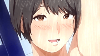 【エロアニメ】彼アリの巨乳JDをお持ち帰りｗｗお風呂でパイズリフェラとかやっちゃってんなぁｗｗの画像