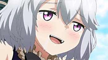 【エロアニメ】レイプチンポで魔力回復！ゴブリンに襲われてそのまま乱交してしまう巨乳痴女がコチラｗｗの画像