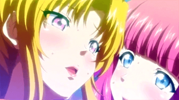 【エロアニメ】精神を支配されてレズセックスを始めてしまった魔法少女JKたちがぐうシコすぎる件ｗｗの画像