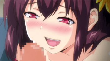 【エロアニメ】今ママが見てるんだよっｗｗ調子に乗ったロリJSが主人公のチンポを勝手に使ってる件ｗｗの画像