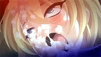 【エロアニメ】完全に抵抗を諦め全身ドロドロになるまで犯されたJKアイドルの末路。。。の画像