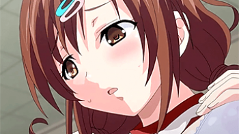 【エロアニメ】もう我慢できないっす！毎日溜まった男子部員の性処理をしてあげる巨乳マネージャーJK！の画像