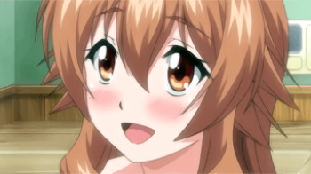 【エロアニメ】これは朝までセックスコースｗｗ自分のカラダにチョコをトッピングしてプレゼントする巨乳JKとかｗｗの画像