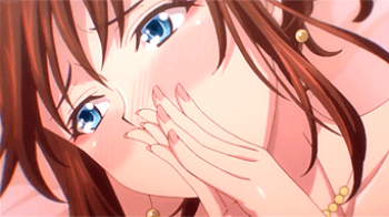 【エロアニメ】もう濡れ濡れだね。イケメン男子に誘われて速攻で股を開いて絡めてしまう巨乳OLがコチラｗｗの画像