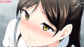 【エロアニメ】授業の合間にサクッと中出し！美人JKがセックスにハマって自分から中出しおねだりｗｗの画像