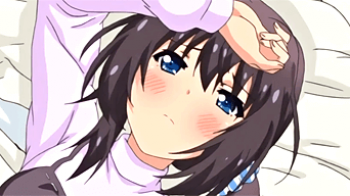 【エロアニメ】裸エプロンでキッチンセックス！まだJCなのにこんな事覚えて将来が心配です！ｗｗの画像