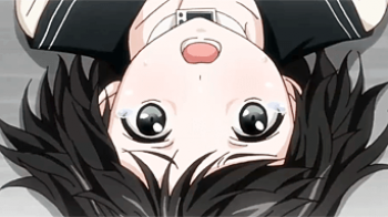 【エロアニメ】おマンコから血を流してるのに余裕ぶっこいた顔してる生意気JKのレイプ動画をご覧くださいｗｗの画像