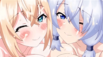 【エロアニメ】ケモ耳お姉さん２人に奉仕されるとか前世でどれだけ徳を積んだのかｗｗ小〇生男子がセックス初体験！！の画像