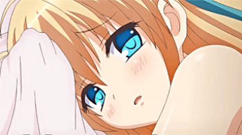 【エロアニメ】お兄ぃのばあぁぁかっ！発情した兄貴にトイレでハメられて甘い声を出してしまうツンデレJKｗｗの画像