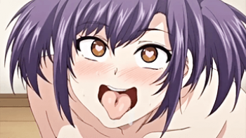 【エロアニメ】ちょっとだけハメていきません？ウーバーチンポを即ハボしてもらってアヘイキするド変態JKがコチラｗｗの画像