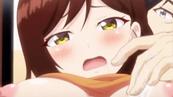 【エロアニメ】これは女の顔してますわｗｗ子持ちの人妻がイケメンにアプローチされておうちセックスｗｗの画像