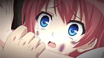 【エロアニメ】完全に諦めてて草ｗｗ拉致監禁からの凌辱レイプされた女子大生が逃げる事を諦めて放心中ｗｗの画像