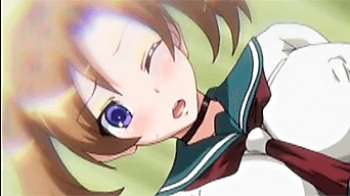 【エロアニメ】ツンデレJKがデレる瞬間ｗｗ兄貴を誘惑してモロマンを押し付けてくるビッチ妹がコチラｗｗの画像