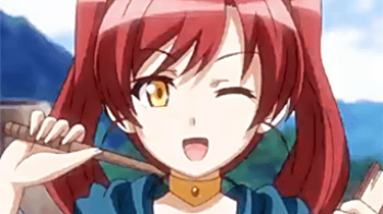 【エロアニメ】今日の獲物はこの女！ゴブリンに捕らえられた少女が腹パンパンになるまで中出しレイプされてしまう。。。の画像